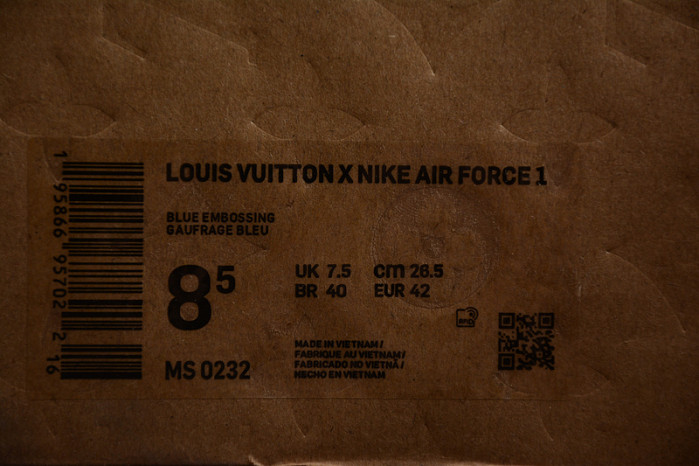 NIKE LOW AIR FORCE 1 X bule