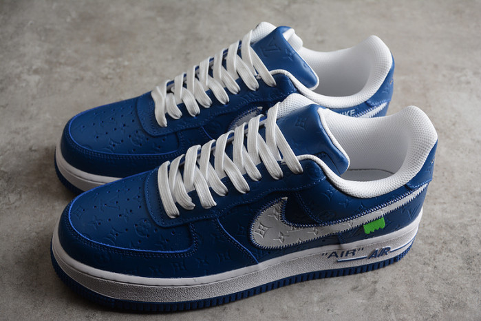 NIKE LOW AIR FORCE 1 X bule