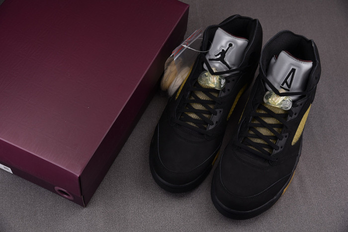 a ma maniére x air jordan 5 “black” fd1330-001