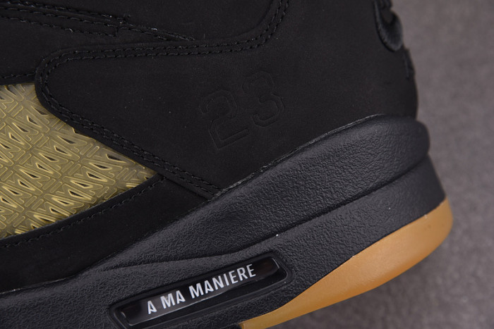 a ma maniére x air jordan 5 “black” fd1330-001