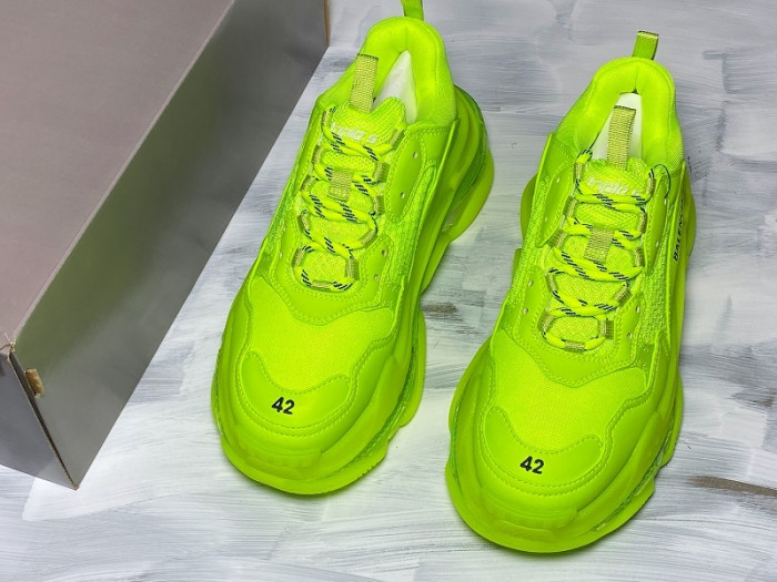 triples trainer clear sole sneakers 3000017