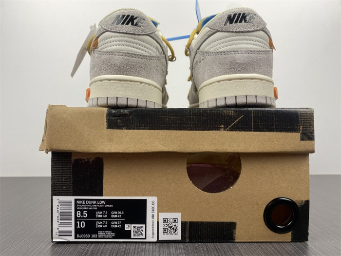 ofw x dunk low “34 of 50” dj0950-102