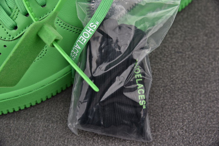 ofw x nike air force 1 low green dx1419-300