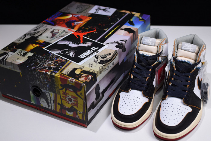 air jordan 1 retro hi nrg/un union x bv1300-106