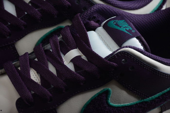 nike dunk low chenille grand purple dq7683-100