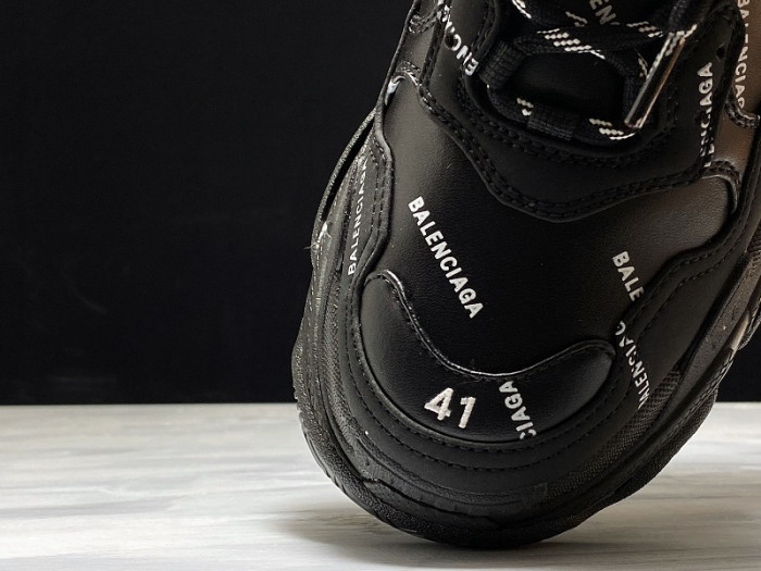 triples trainer sneakers letters 2000015