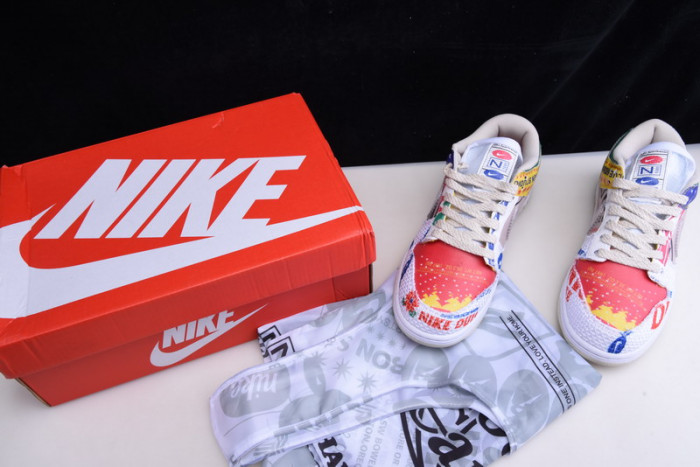 nike dunk low sp city market da6125-900