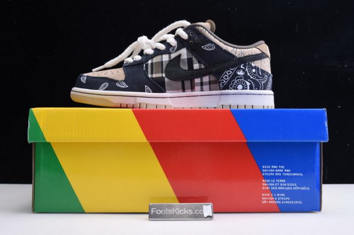 travis scott x nike sb dunk low ct5053-001