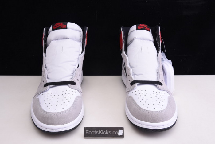 air jordan 1 retro high light smoke grey 555088-126