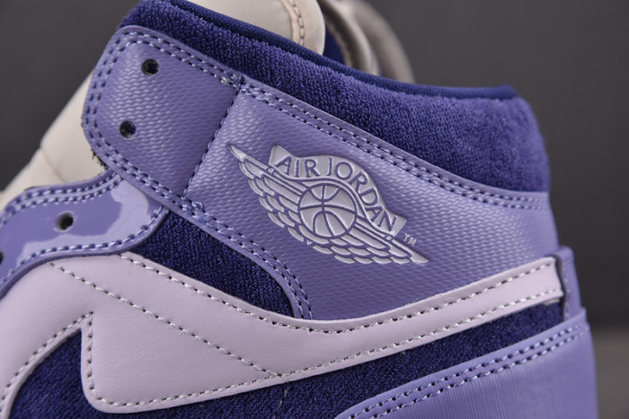 air jordan 1 mid se chenille sky j light purple dz3745-500