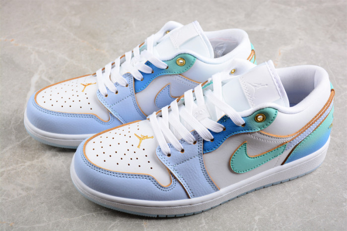 air jordan 1 low se emerald rise fn8899-131