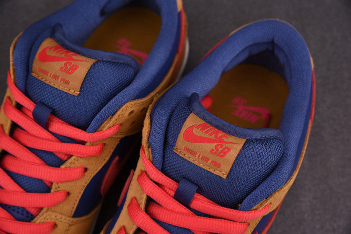 nike sb dunk low reverse papa bear bq6817-700