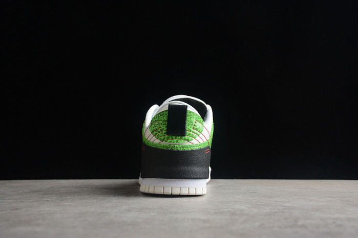 nike dunk low disrupt 2 just do it snakeskin green dv1491-101