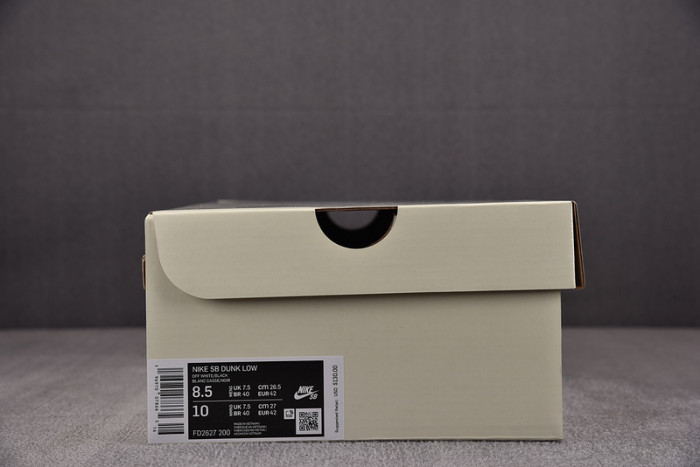 nike sb dunk low albino & preto fd2627-200