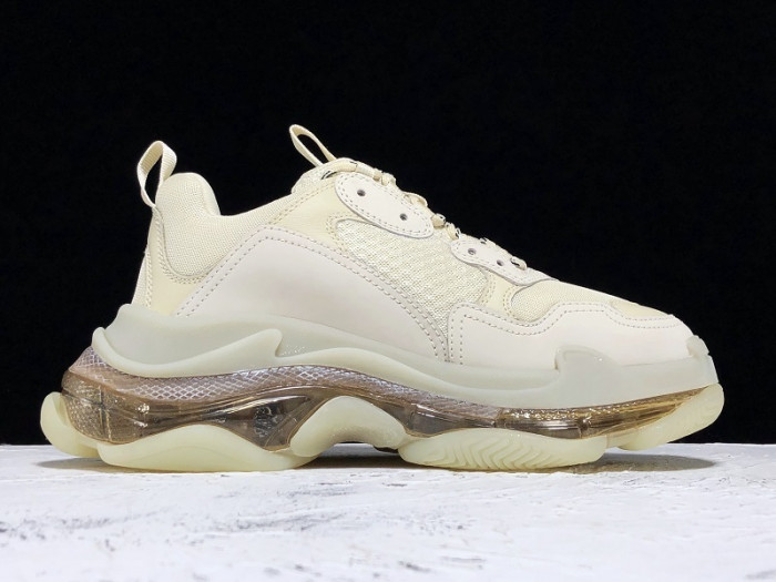 triples trainer clear sole sneakers 3000015