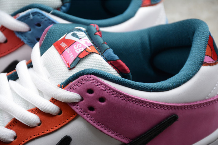 parra x nike sb dunk low dh7695-100